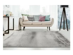 Alfombra 230x160cm, diseño E009Y en color plata - Confort y elegancia para su interior.