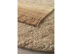 Alfombra yute y lana 180x240 cm