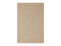 Alfombra ZIZUR apariencia de yute interior y exterior 120x170cm ES80708