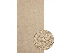 Alfombra ZIZUR apariencia de yute interior y exterior 80x150 cm ES26262