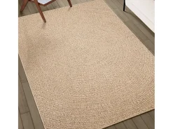 Alfombra ZIZUR apariencia de yute interior y exterior 120x170cm ES65678
