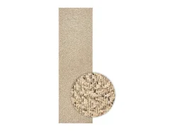 Alfombra ZIZUR apariencia de yute interior y exterior 80x250 cm