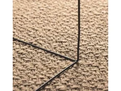 Alfombra ZIZUR 80x150 cm efecto yute para interior y exterior