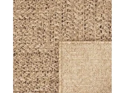 Alfombra ZIZUR 80x250 cm efecto yute para interior y exterior