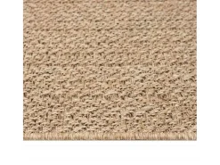 Alfombra ZIZUR 240x340 cm efecto yute para interior y exterior