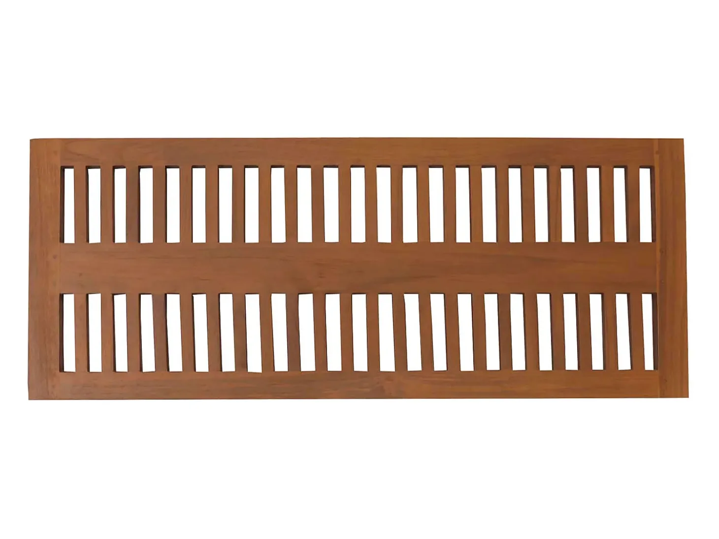 Alfombrilla de baño de teca MCW-M86