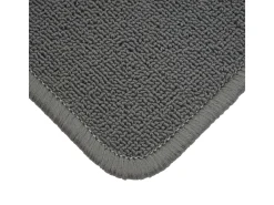 Alfombrilla para escalones MCW-G49 (juego de 15), rectangular, gris