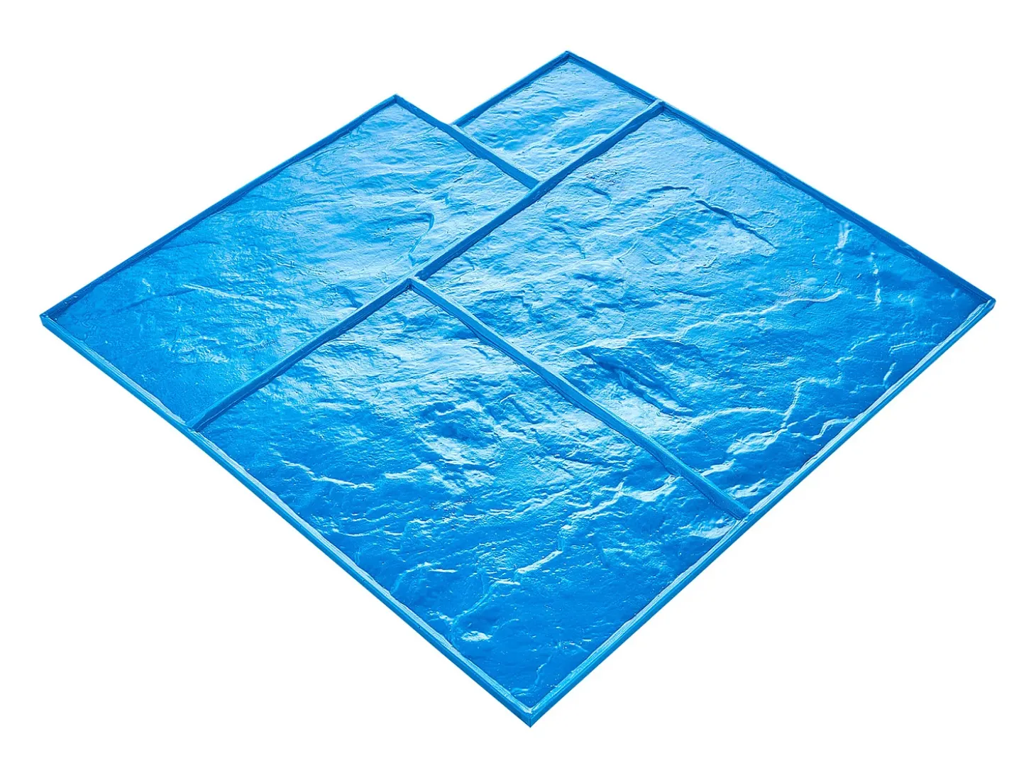 Almohadilla para Hormigón SucceBuy, Piel Texturizada de Poliuretano para Moldeado,61 x 61 cm, 7 Unidades