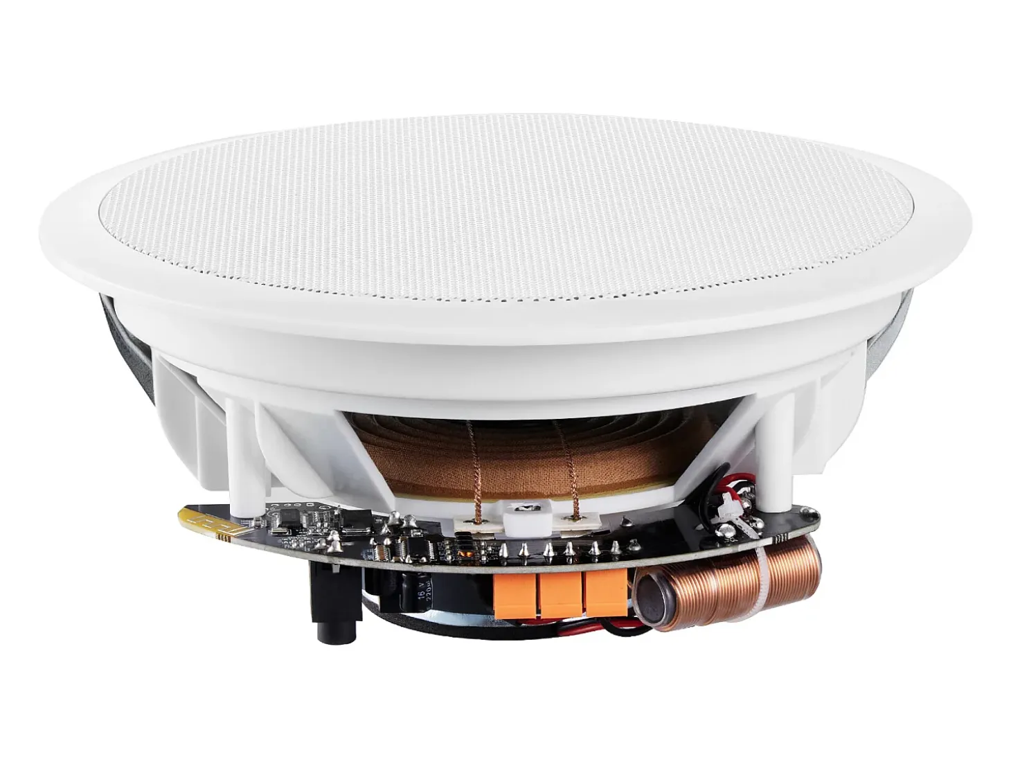 Altavoces de Techo Bluetooth SucceBuy 17cm 150W, Montaje Empotrado, Sistema de Altavoces Empotrados en Techo y Pared