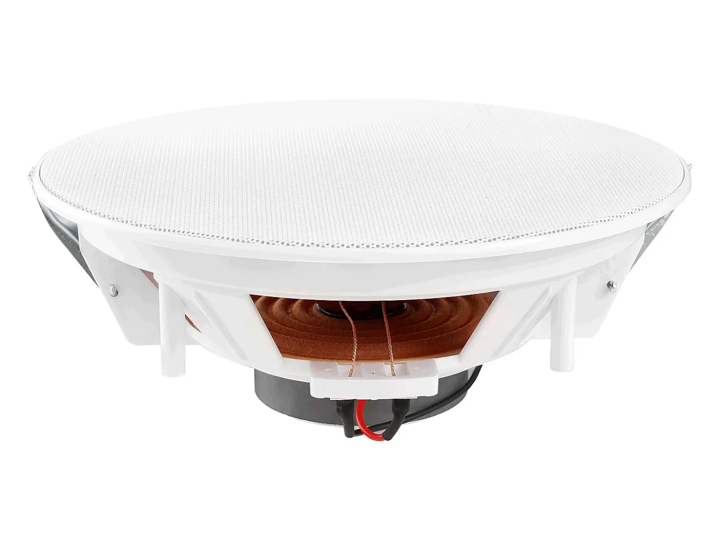 Altavoces de Techo SucceBuy Lote de 4 100 W 8 Pulgadas, Montaje Empotrado, Sistema de Altavoces Empotrados en Techo y Pared