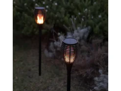 Antorcha solar con efecto de llama H80CM MAITY