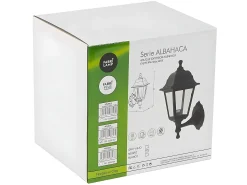 Aplique Acabado Blanco Modelo Albahaca Ip44 Policarbonato