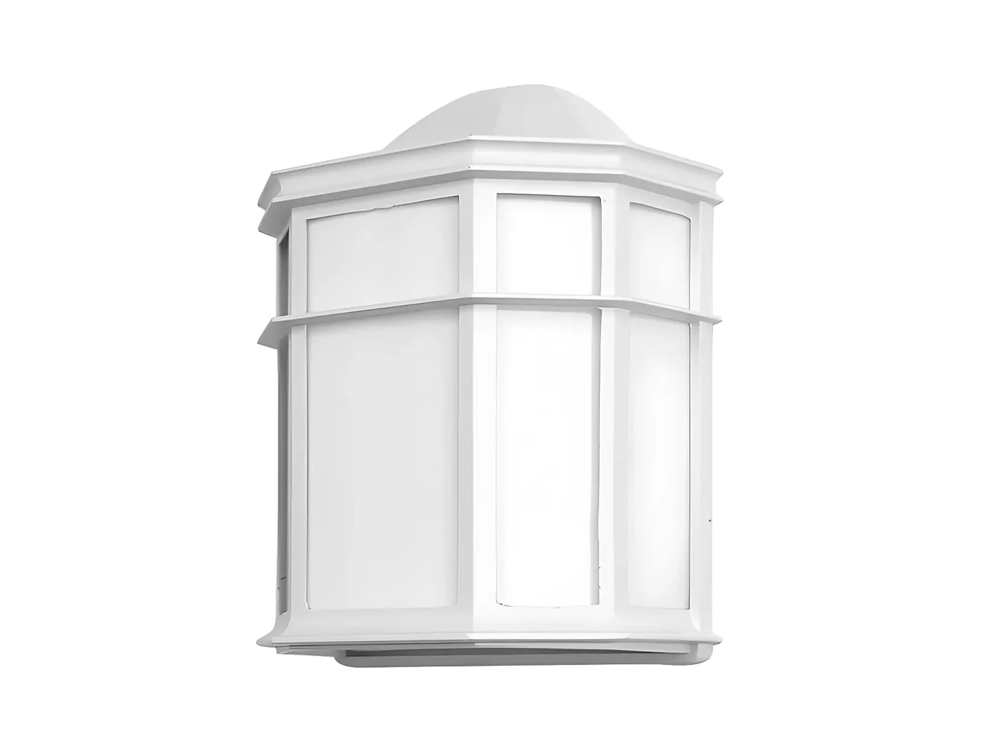 Aplique Bellatrix Blanco Para Exterior En Aluminio Ip44