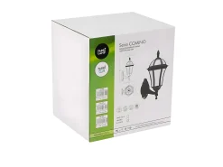 Aplique Blanco Clasico Para Exterior Comino