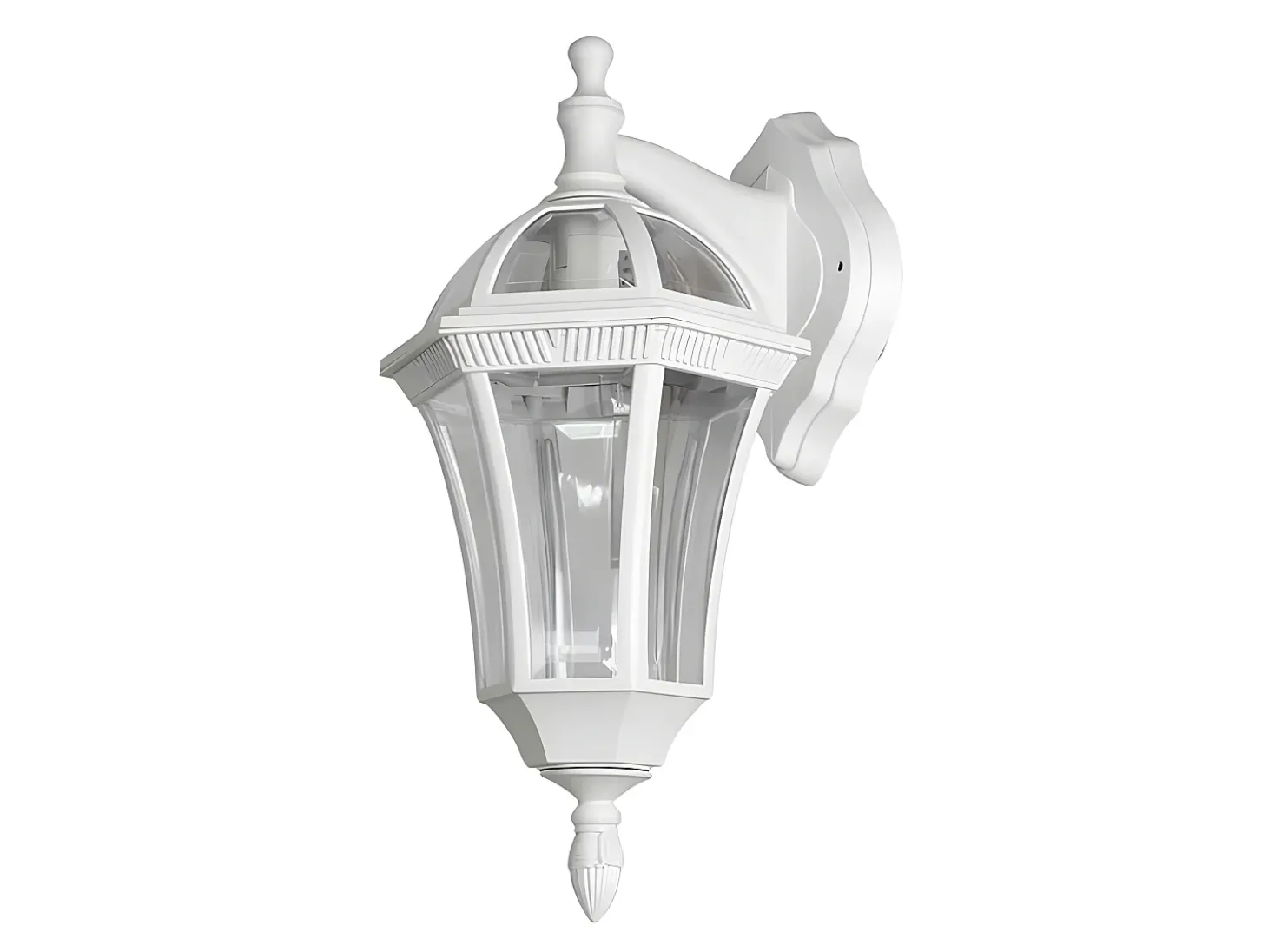 Aplique Blanco Clasico Para Exterior Comino