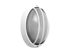 Aplique Blanco Para Exterior En Aluminio Modelo Aquila