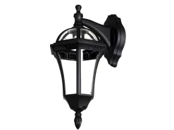 Aplique Comino Negro Ip44 En Policarbonato