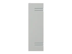 Aplique de exterior de acero inoxidable plateado ES673347