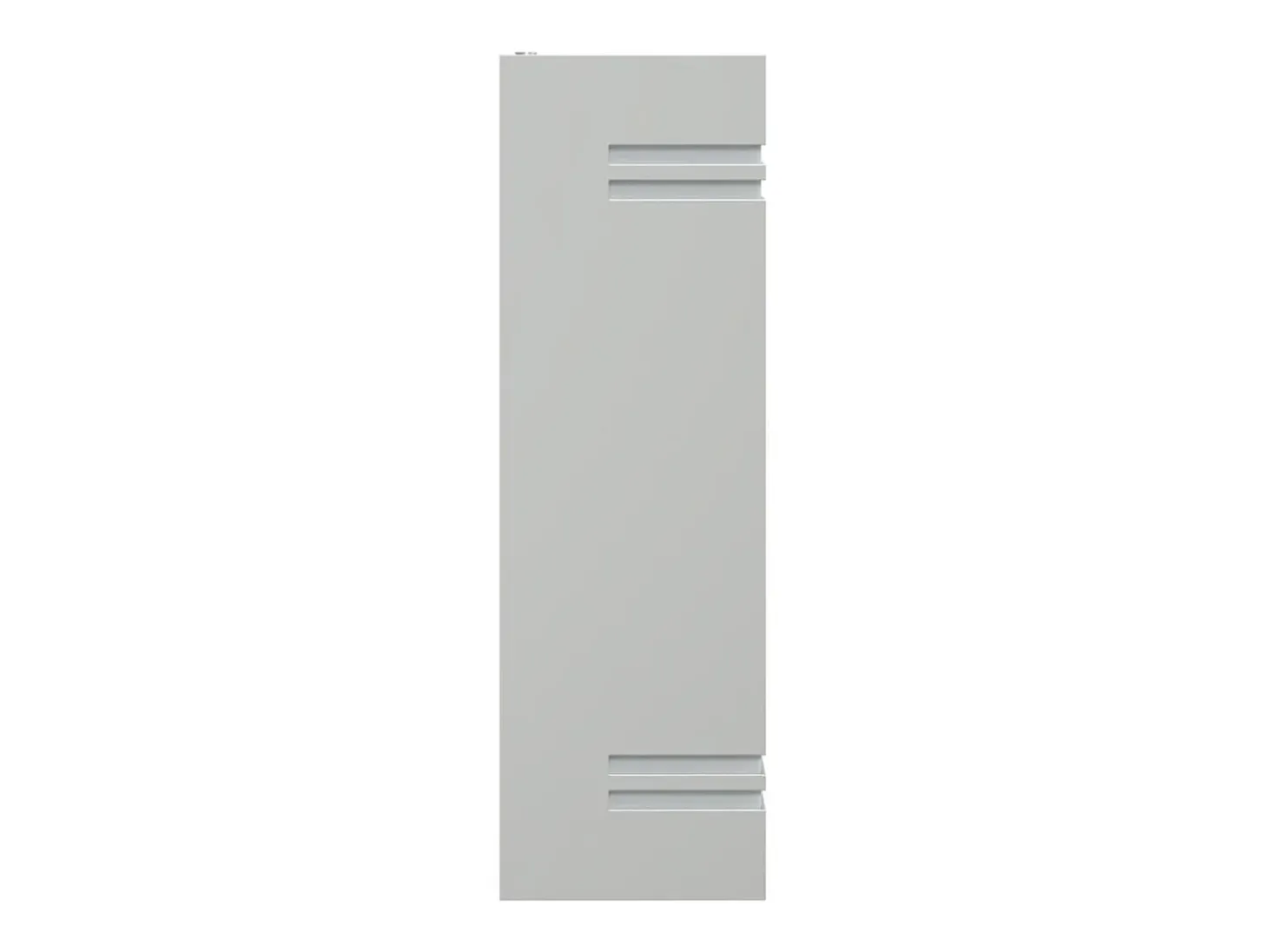 Aplique de exterior de acero inoxidable plateado ES673347