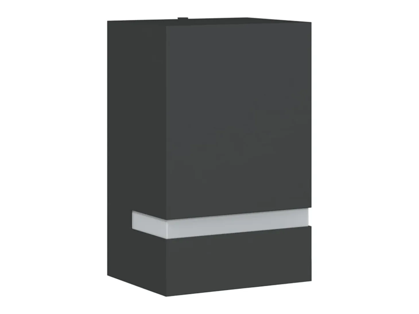 Aplique de exterior de acero inoxidable negro ES932531