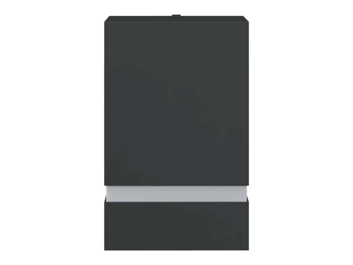 Aplique de exterior de acero inoxidable negro ES932531