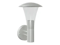 Aplique de exterior de acero inoxidable plateado ES334320