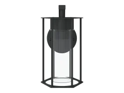 Aplique de exterior de acero inoxidable negro ES974380