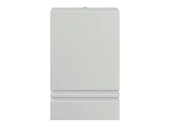 Aplique de exterior de acero inoxidable plateado ES499134