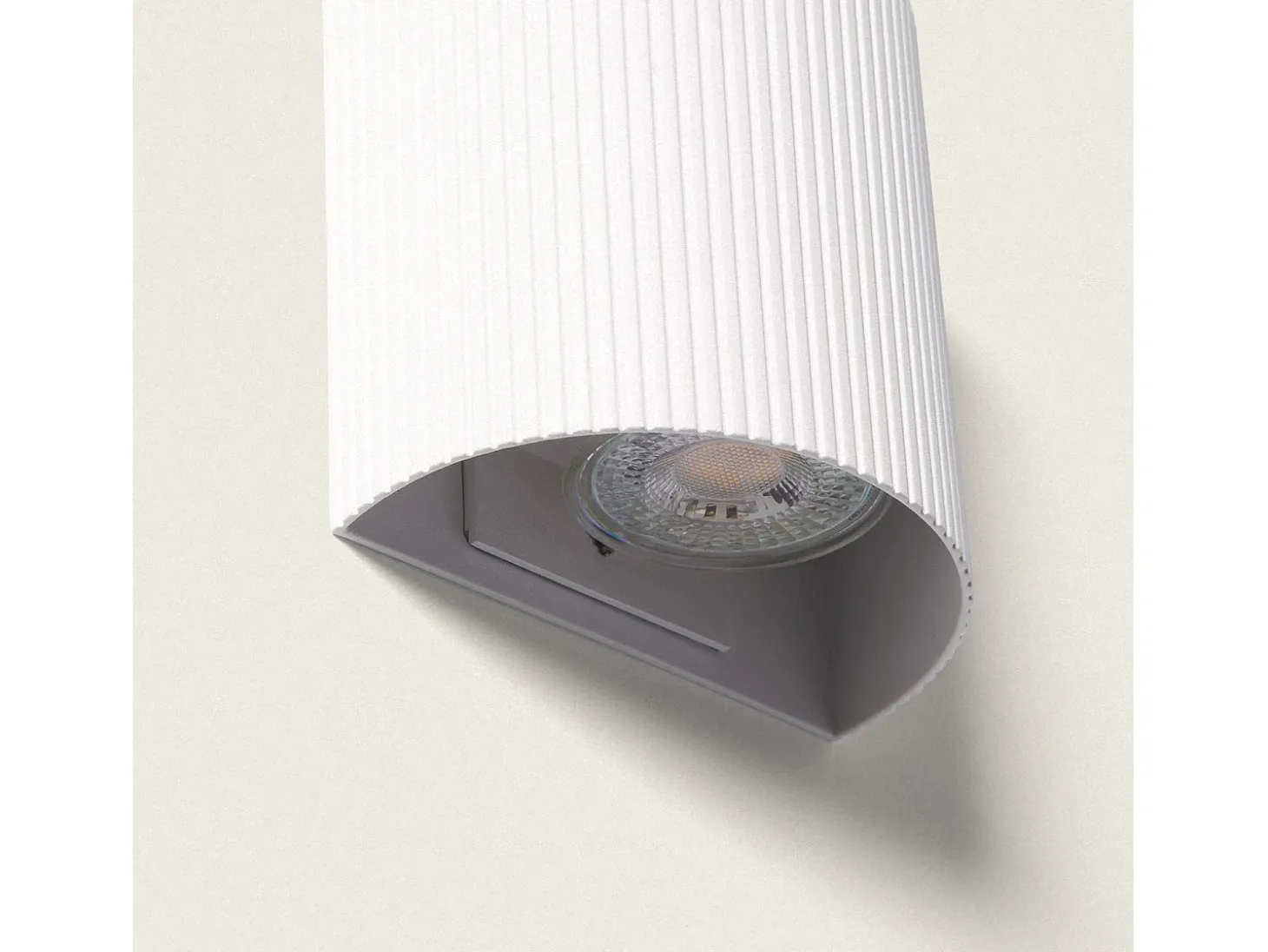 Aplique de Pared Aluminio Aritz Blanco