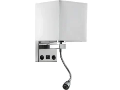 Aplique De Pared Con Puerto Usb Stephen De Doble Encendido
