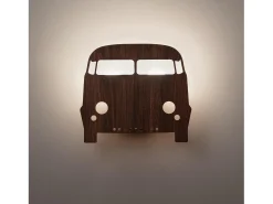 Aplique de Pared de Madera Infantil Bussi Natural