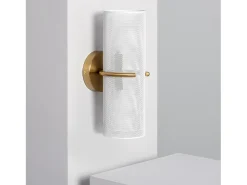 Aplique de Pared de Metal Daily Dorado