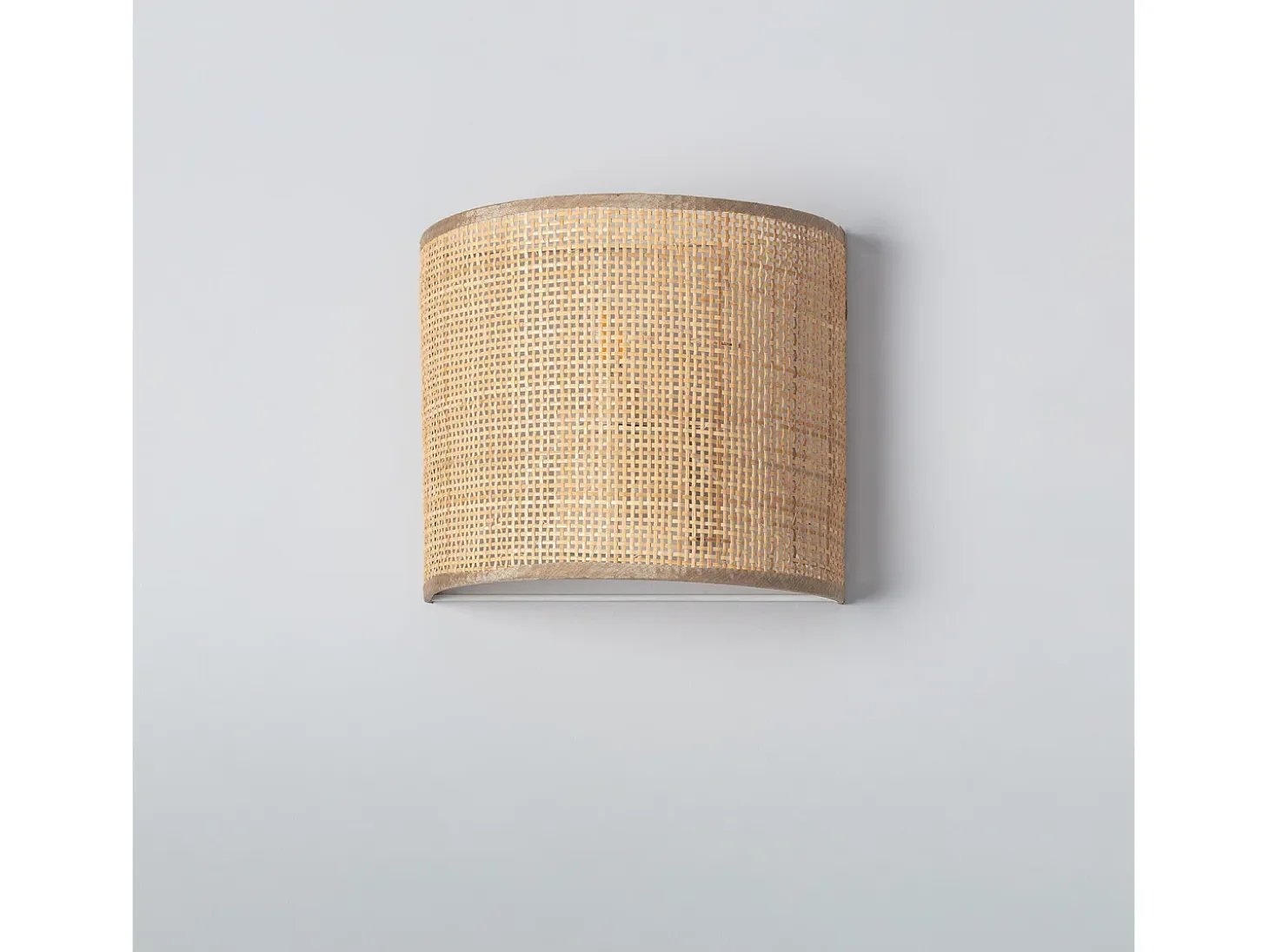 Aplique de Pared de Ratán Baracoa Nusu Natural