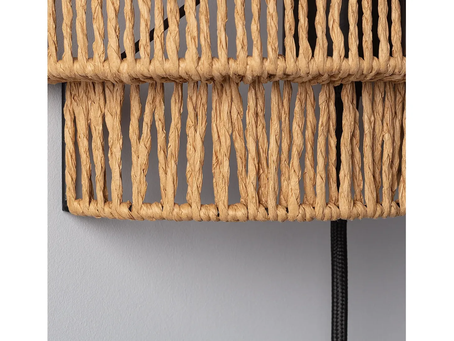 Aplique de Pared de Ratán Kirito Natural