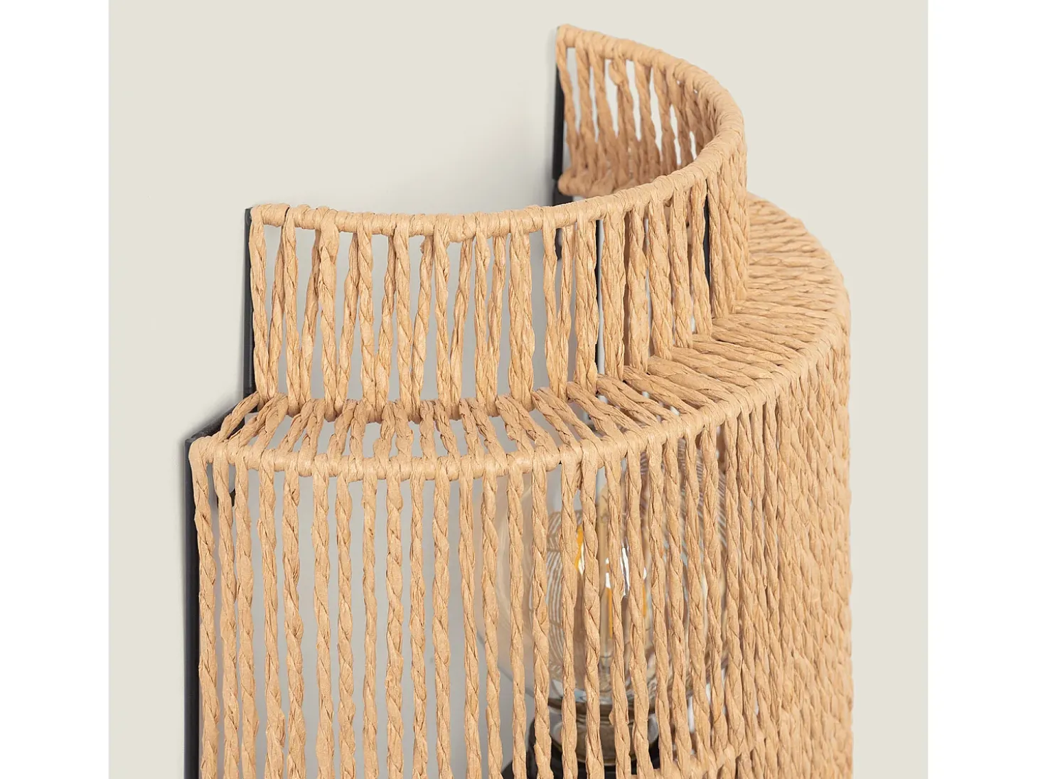 Aplique de Pared de Ratán Kirito Natural