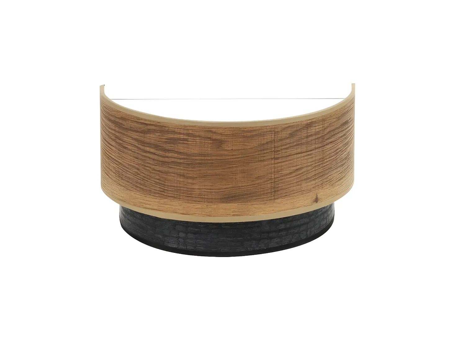 Aplique De Pared En Metal Color Negro Modelo Colet