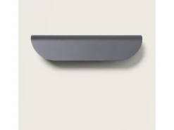 Aplique de Pared Exterior LED 12W Aluminio Agerato Gris Oscuro