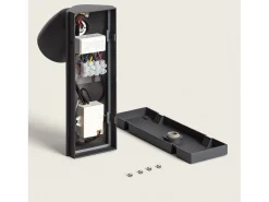 Aplique de Pared Exterior LED 6W Aluminio con Detector de Movimiento Abel Gris Oscuro