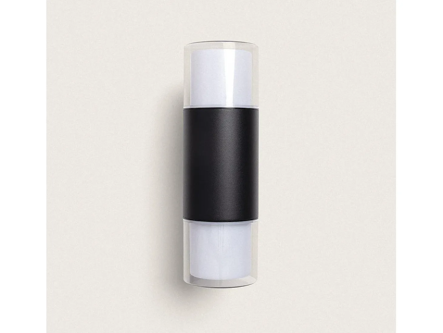 Aplique de Pared Exterior Aluminio Docker Negro