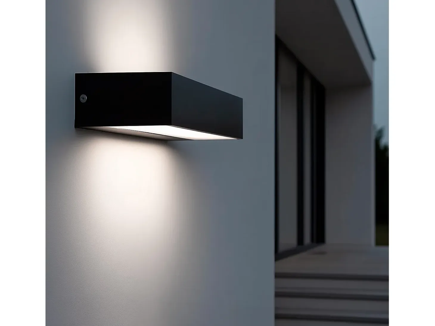 Aplique de Pared Exterior LED 9W Iluminación Doble Cara Galeo 4000K Blanco Neutro
