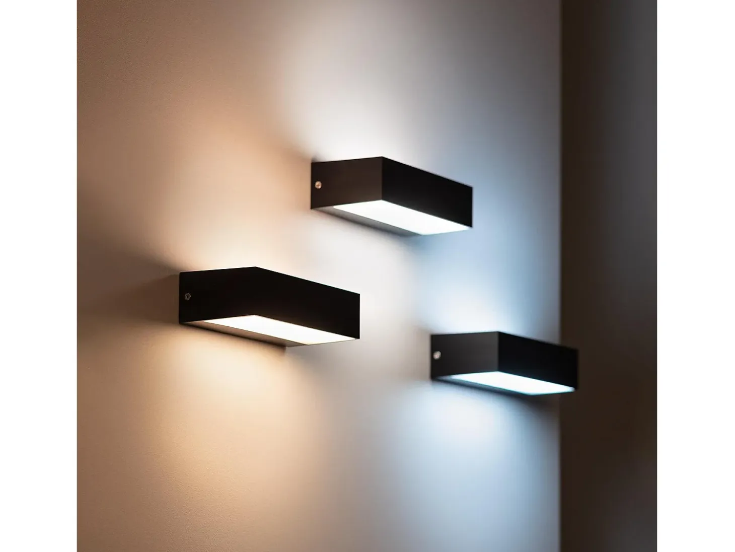 Aplique de Pared Exterior LED 9W Iluminación Doble Cara Galeo 4000K Blanco Neutro