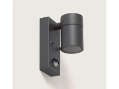 Aplique de Pared Exterior Acero Inoxidable con Sensor PIR Stone Antracita