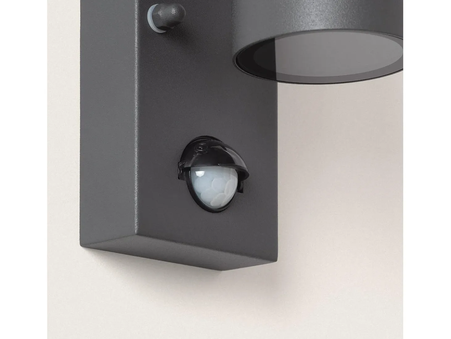 Aplique de Pared Exterior Acero Inoxidable con Sensor PIR Stone Antracita