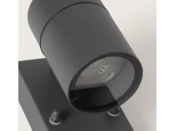 Aplique de Pared Exterior Acero Inoxidable con Sensor PIR Stone Antracita