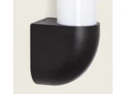 Aplique de Pared Exterior Aluminio Anturio Negro