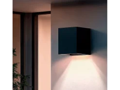 Aplique de Pared Exterior LED 10W Aluminio CCT Seleccionable Denny Antracita