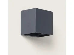 Aplique de Pared Exterior LED 10W Aluminio CCT Seleccionable Denny Antracita