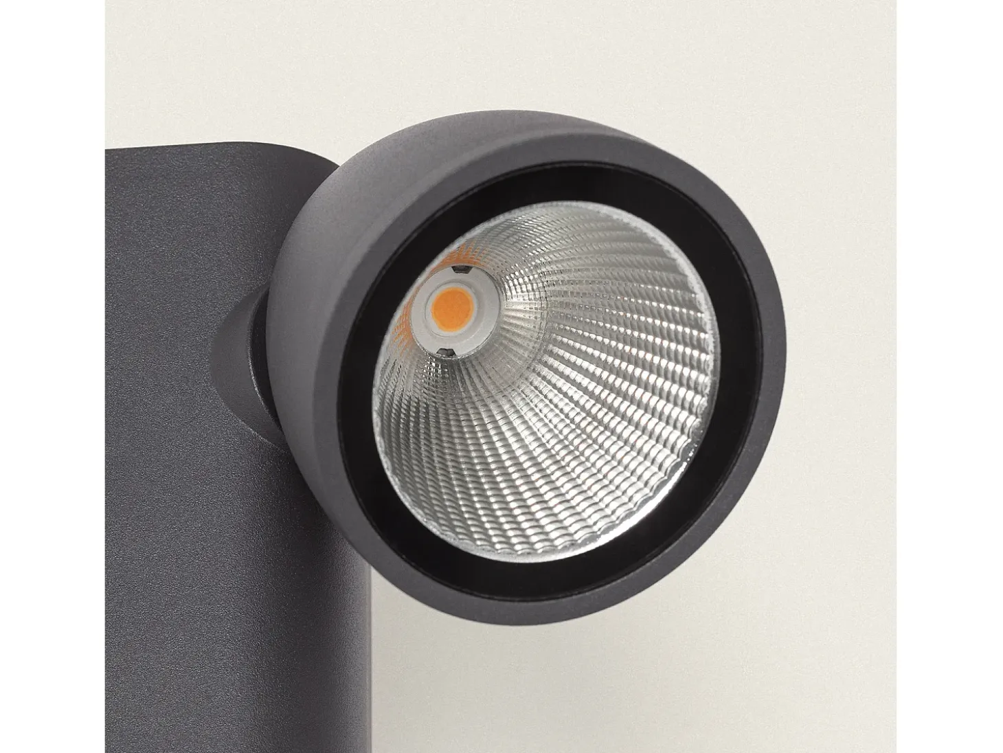 Aplique de Pared Exterior LED 6W Aluminio Abel Gris Oscuro