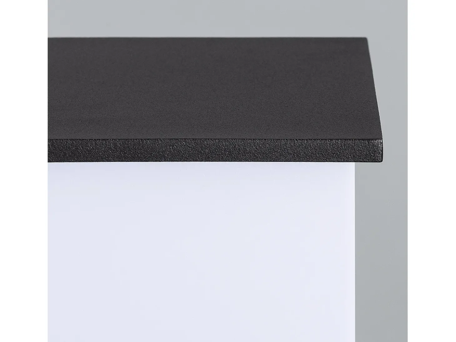 Aplique de Pared Exterior Aluminio Daman Negro