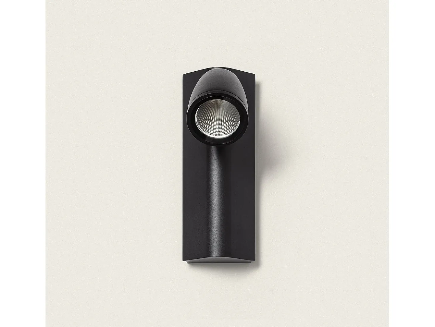 Aplique de Pared Exterior LED 6W Aluminio Abel Negro